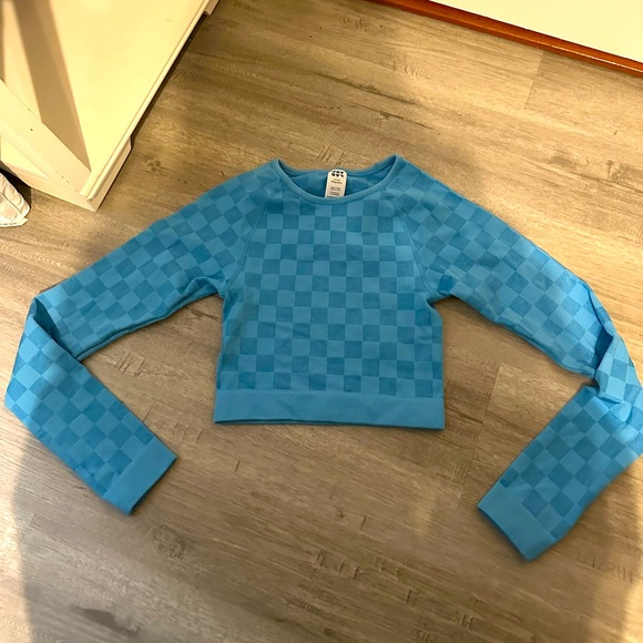 Target blue checkered set - Picture 3 of 5